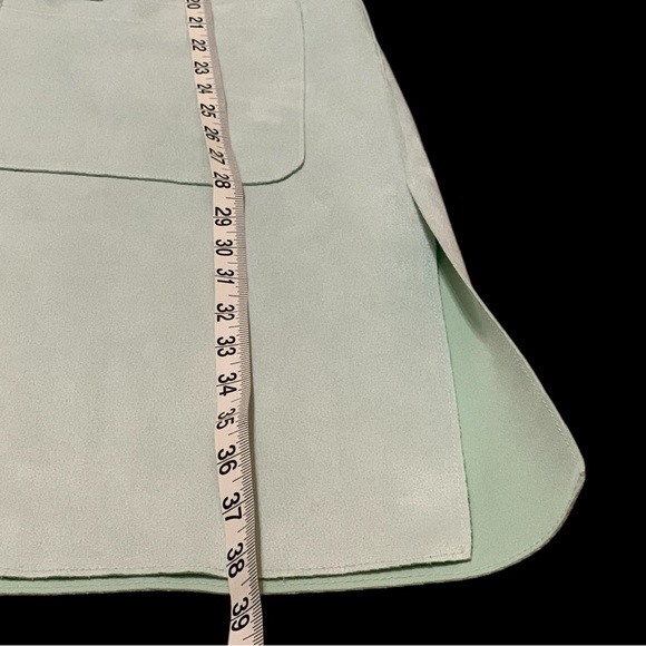 T TAHARI Soft Suede Feel Coat Sz M - Picture 3 of 8